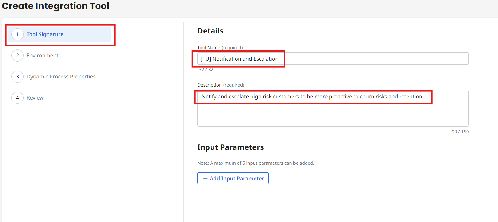 Integration Tool Details