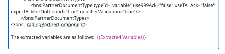 Extracted Vars