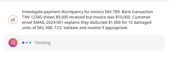 Agent Test Interface